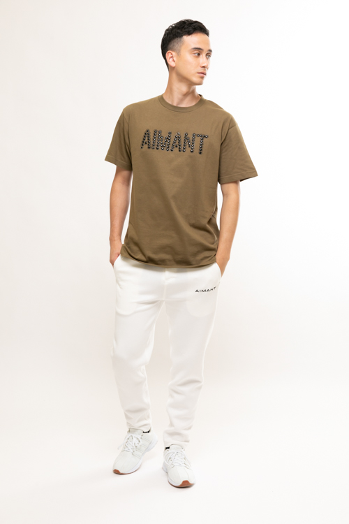 「AIMANT」ロゴTシャツ (UNISEX）